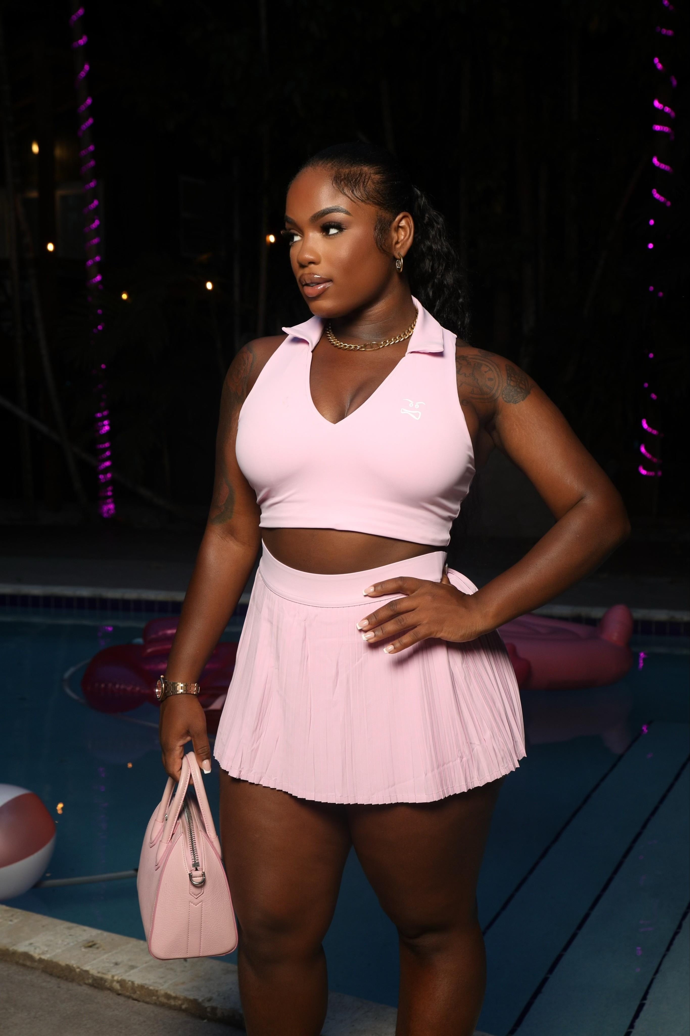 Pink Serve Set